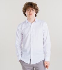 Espada мужская рубашка 863507 01, белый/белый 863507*01-XL цена и информация | Рубашка мужская | pigu.lt