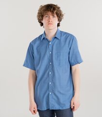 Мужская рубашка Texpak, синий/белый цена и информация | Рубашка мужская | pigu.lt