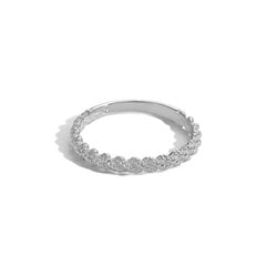 Серебряное кольцо Brasco 59682 59682-18 цена и информация | Кольца | pigu.lt