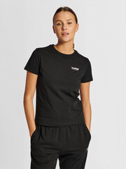 Hummel marškinėliai moterims, juodi kaina ir informacija | Marškinėliai moterims | pigu.lt