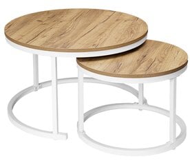 столы - galen craft, белый цена и информация | Садовые столы, столики | pigu.lt