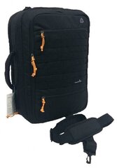 рюкзак moorhead с 3 отделениями, черный цена и информация | Туристические, походные рюкзаки | pigu.lt