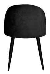 Kėdė Soul velvet, juoda цена и информация | Стулья для кухни и столовой | pigu.lt