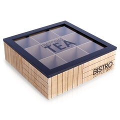 деревянный контейнер для чая цена и информация | Посуда для хранения еды | pigu.lt