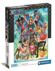 Dėlionė Anime One Piece Clementoni, 39725, 1000 d. kaina ir informacija | Dėlionės (puzzle) | pigu.lt