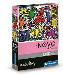Dėlionė Novo Art series Keith Haring Clementoni, 39756, 1000 d. kaina ir informacija | Dėlionės (puzzle) | pigu.lt