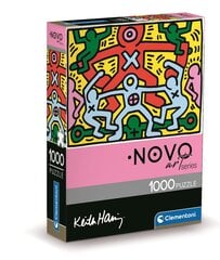 Dėlionė CompactArtColl KeithHaring Clementoni, 39757, 1000 d. kaina ir informacija | Dėlionės (puzzle) | pigu.lt