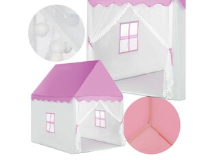 Vaikiška palapinė - namelis PrzydaSie, rožinė kaina ir informacija | Vaikų žaidimų nameliai | pigu.lt