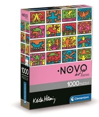 Dėlionė Novo Art series Keith Haring Clementoni, 39755, 1000 d. kaina ir informacija | Dėlionės (puzzle) | pigu.lt