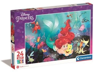 Dėlionė Little Mermaid Clementoni, 24243, 24 d. цена и информация | Пазлы | pigu.lt