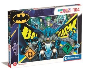 Dėlionė Batman Clementoni, 27174, 104 d. kaina ir informacija | Dėlionės (puzzle) | pigu.lt