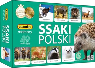 Atminties žaidimas Ssaki Adamigo, 07752, PL kaina ir informacija | Stalo žaidimai, galvosūkiai | pigu.lt