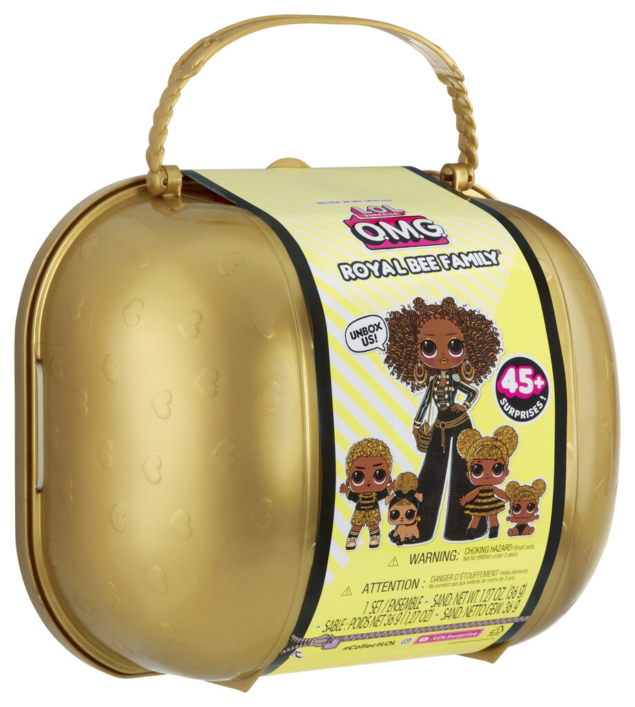 Lėlės Royal Bee šeima su priedais L.O.L. 425991 kaina ir informacija | Žaislai mergaitėms | pigu.lt