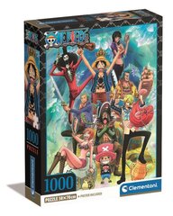 Dėlionė Compact Anime OnePiece Clementoni, 39920, 1000 d. kaina ir informacija | Dėlionės (puzzle) | pigu.lt
