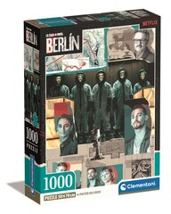 Dėlionė Compact Netflix Berlin Clementoni 39848, 1000 d. kaina ir informacija | Dėlionės (puzzle) | pigu.lt