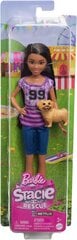 Lėlė Stacie su šuniuku Barbie kaina ir informacija | Žaislai mergaitėms | pigu.lt