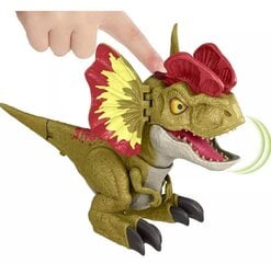 Dinozauras Dilophosaurus su garsais Jurassic World, GWY56 kaina ir informacija | Žaislai berniukams | pigu.lt