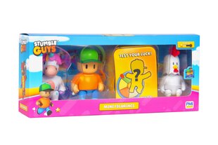 Figūrėlių rinkinys Stumble Guys, 89014, 4 vnt. цена и информация | Игрушки для мальчиков | pigu.lt