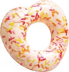 Pripučiamas plaukimo ratas Donut Heart Intex, 56253NP 25702, 94x89x25 cm kaina ir informacija | Vandens, smėlio ir paplūdimio žaislai | pigu.lt