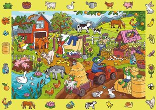 Dėlionė Observational SpyGuy - Farm Trefl, 15589, 24 d. kaina ir informacija | Dėlionės (puzzle) | pigu.lt