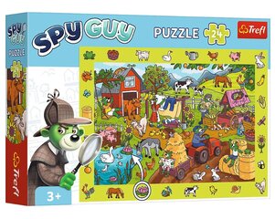 Dėlionė Observational SpyGuy - Farm Trefl, 15589, 24 d. kaina ir informacija | Dėlionės (puzzle) | pigu.lt