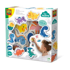 Vonios žaislų rinkinys Dinozaurai SES, 13214 32149 цена и информация | Игрушки для малышей | pigu.lt