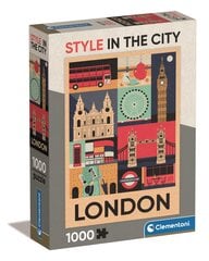 Dėlionė London Clementoni, 39844, 1000 d. kaina ir informacija | Dėlionės (puzzle) | pigu.lt