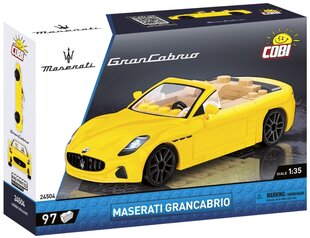 Konstruktorius Maserati 2024 GranCabrio Cobi, 97 d. kaina ir informacija | Konstruktoriai ir kaladėlės | pigu.lt