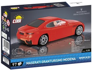 Konstruktorius Maserati 2024 GranTurismo Modena Cobi, 97 d. kaina ir informacija | Konstruktoriai ir kaladėlės | pigu.lt
