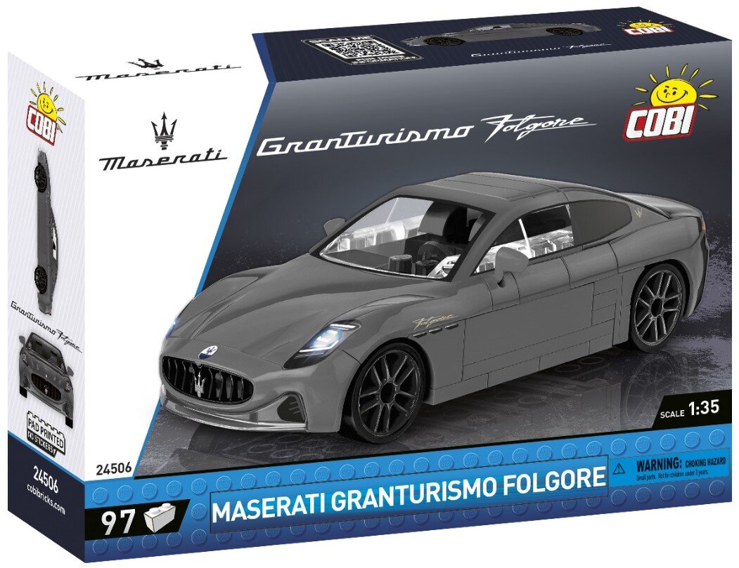 Konstruktorius Maserati 2024 GranTurism Folgore Cobi, 97 d. kaina ir informacija | Konstruktoriai ir kaladėlės | pigu.lt