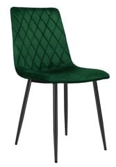 бархатное кресло - dexter, зеленое цена и информация | Офисные кресла | pigu.lt