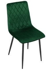 Aksominė kėdė Dexter, žalia kaina ir informacija | Biuro kėdės | pigu.lt