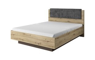 Кровать Arco Oak Artisan 160 с контейнером цена и информация | Кровати | pigu.lt