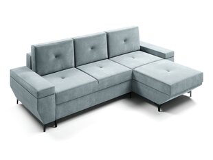 Kampinė sofa Paul Right, pilka цена и информация | Комплекты мебели для спальной комнаты | pigu.lt