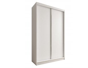 Spinta Bianco, 160x61x216 cm, balta цена и информация | Шкафы | pigu.lt