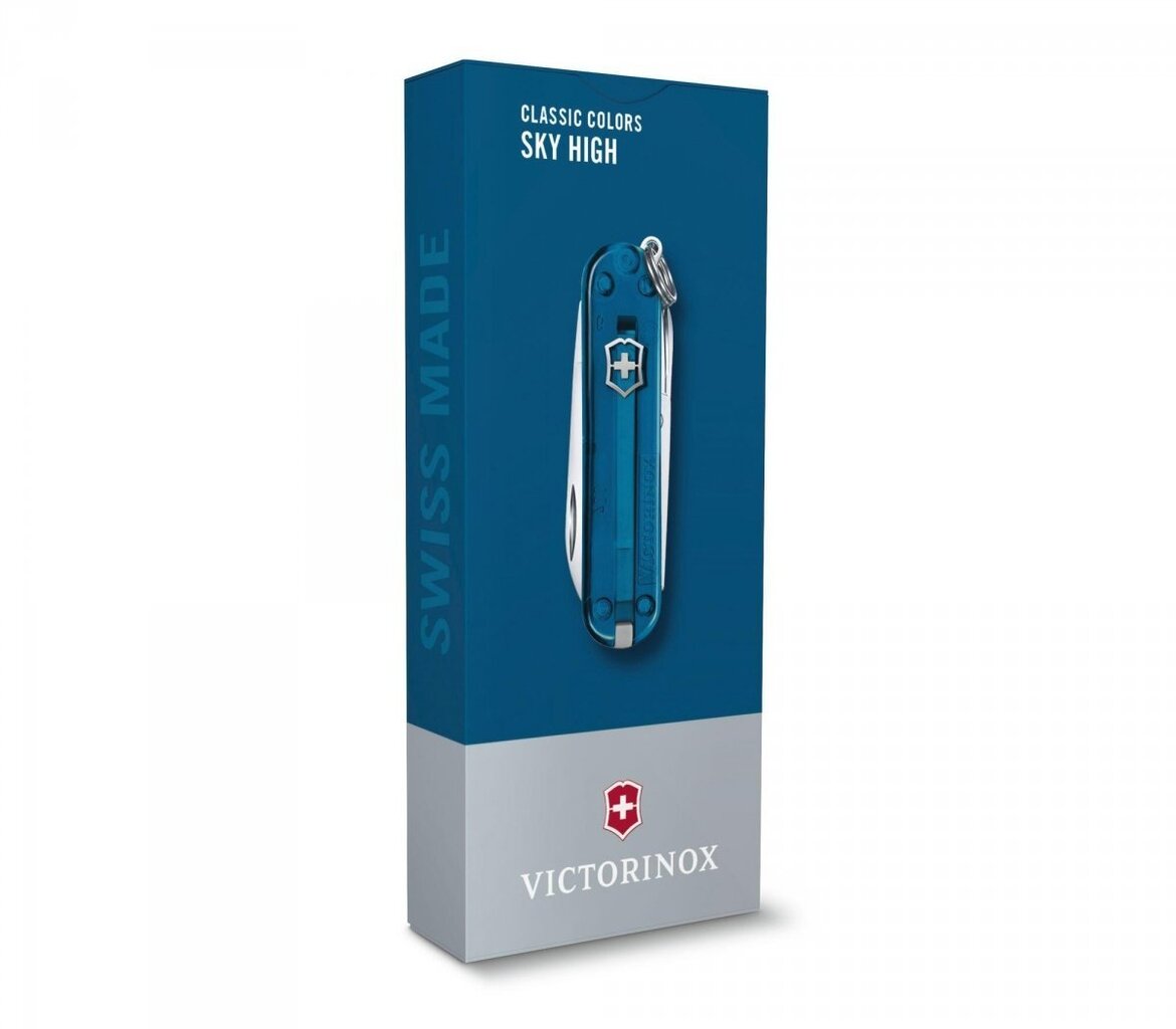 Kišeninis peilis Victorinox Classic SD 0.6223.T61G цена и информация | Turistiniai peiliai, daugiafunkciniai įrankiai | pigu.lt