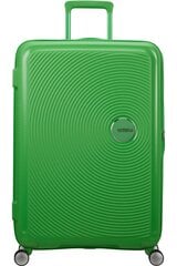 Vidutinis lagaminas American Tourister Soundbox Grass Green, M, žalias kaina ir informacija | Lagaminai, kelioniniai krepšiai | pigu.lt