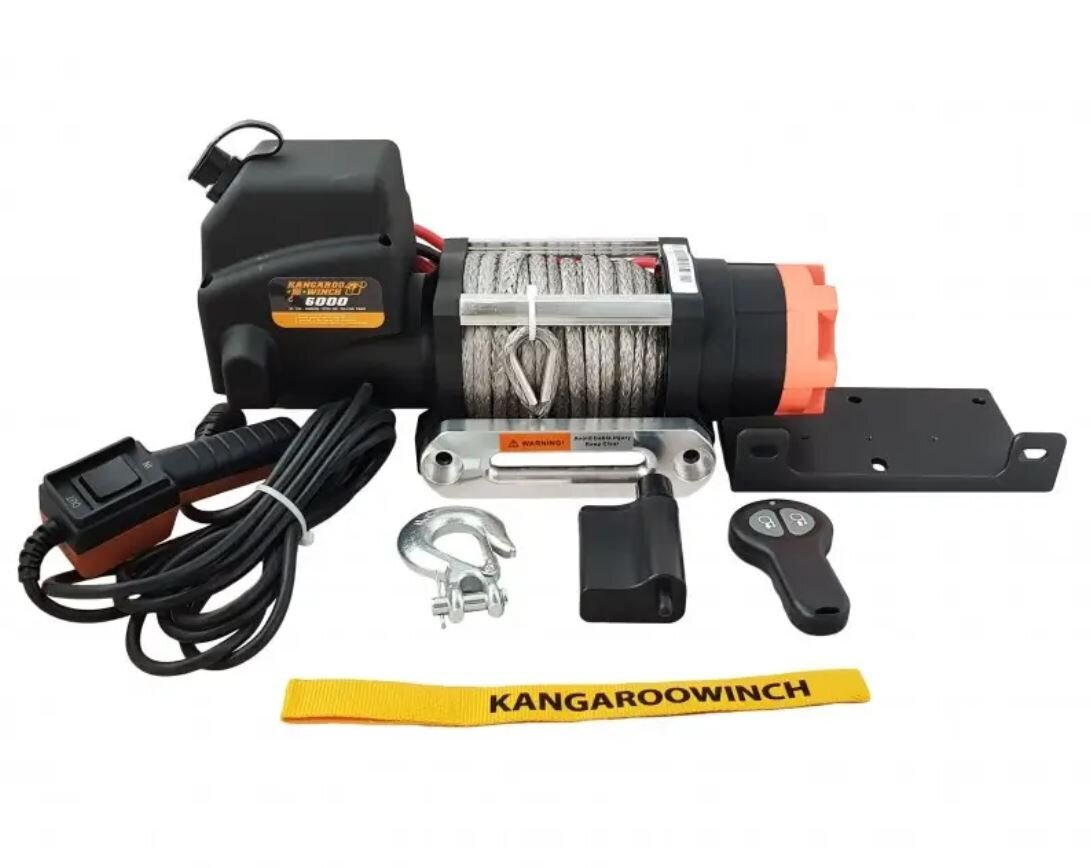 Gervė Kangaroowinch K6000E-SR-12V-STB цена и информация | Automobilių 12V el. priedai | pigu.lt