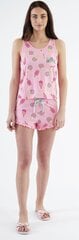 Женская пижама с шортами Camille, розовая цена и информация | Женские пижамы, ночнушки | pigu.lt