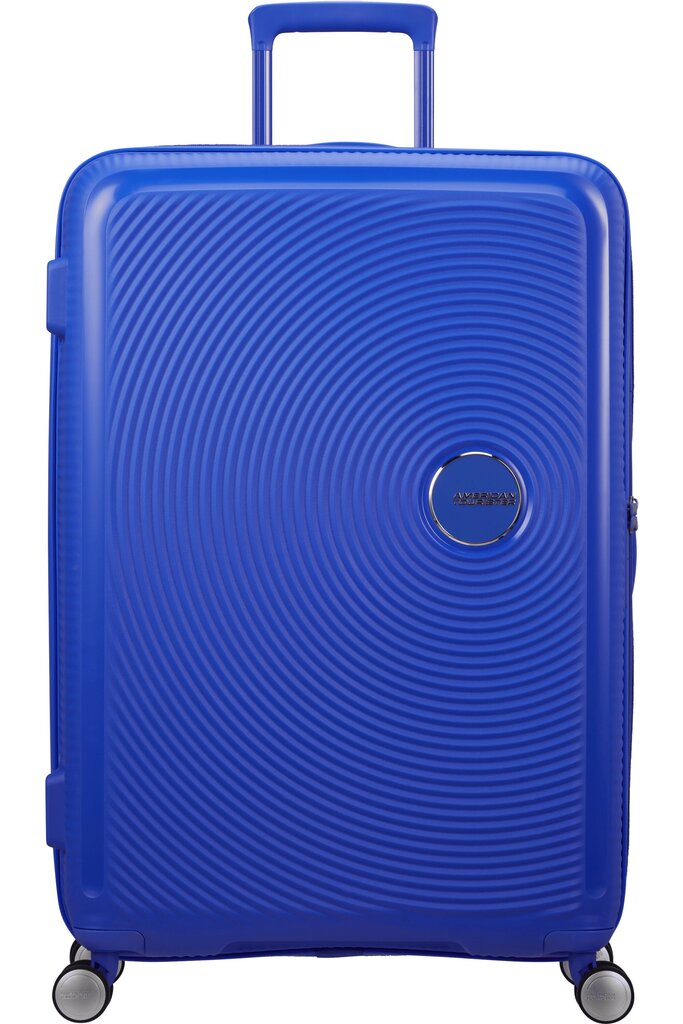 Didelis lagaminas American Tourister Soundbox, L, mėlynas цена и информация | Lagaminai, kelioniniai krepšiai | pigu.lt