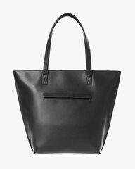 Сумка Milinal "Shopper", экокожа черная цена и информация | Рюкзаки и сумки | pigu.lt