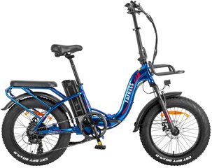Elektrinis dviratis Fafress F20 Max 20", mėlynas kaina ir informacija | Elektriniai dviračiai | pigu.lt
