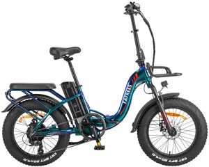 Электровелосипед Fafrees F20 Max, 20", зеленый, 500 Вт, 22,5 Ач  цена и информация | Электровелосипеды | pigu.lt