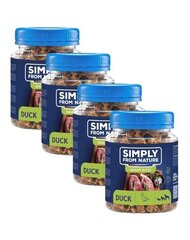 Simply From Nature Smart Bites su antiena, 4x130 g kaina ir informacija | Skanėstai šunims | pigu.lt