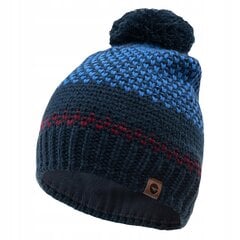 Žieminė kepurė Hi-Tec Hervin, mėlyna kaina ir informacija | Vyriški šalikai, kepurės, pirštinės | pigu.lt