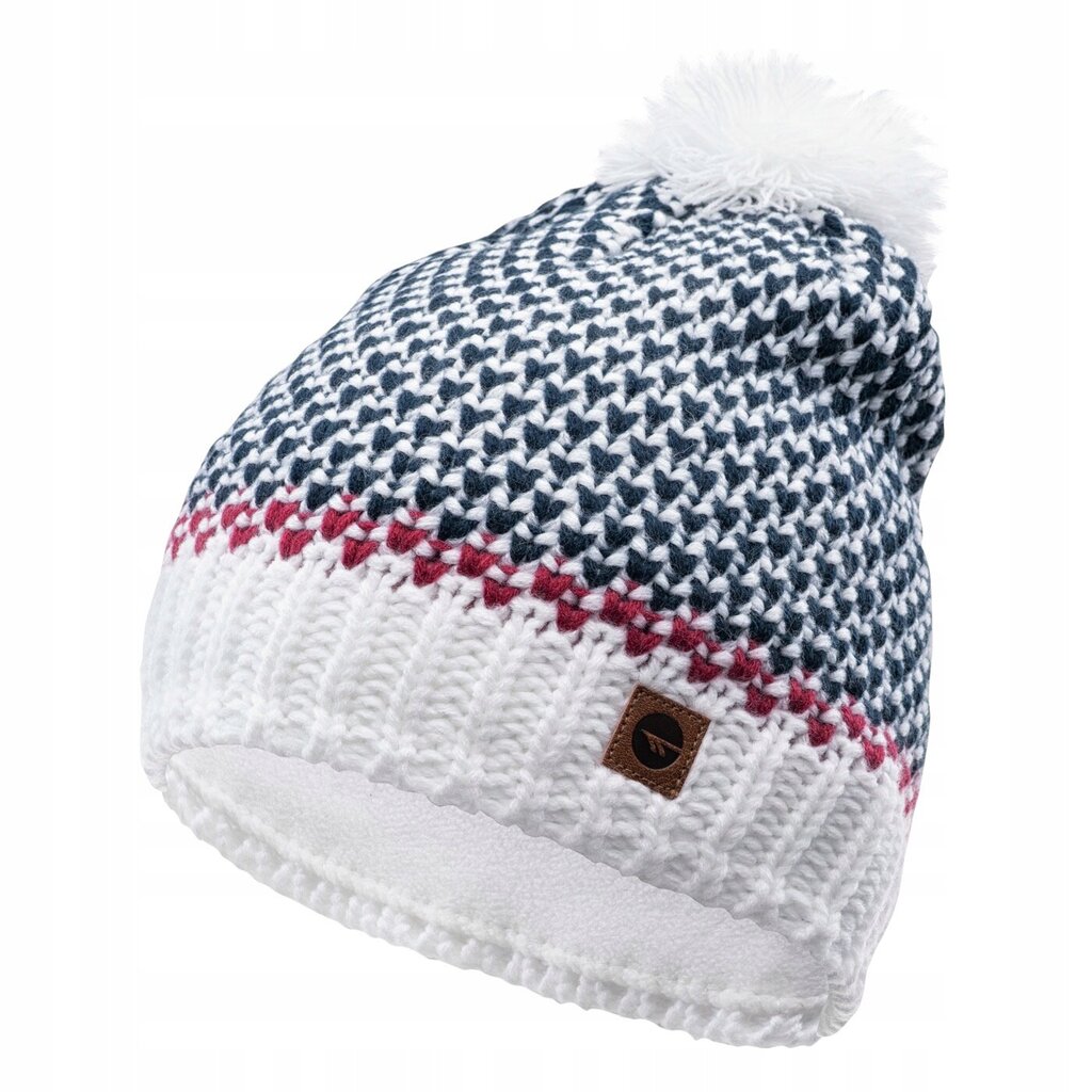 Žieminė kepurė Hi-Tec Hervin, balta цена и информация | Kepurės moterims | pigu.lt