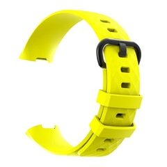 Julman Charge 3/4 SL Yelow Силиконовый ремешок для часов Fitbit Charge 3/4 SL Yelow цена и информация | Аксессуары для смарт-часов и браслетов | pigu.lt