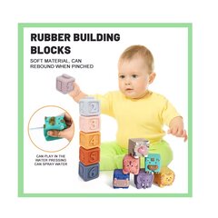 Монтессори сенсорные игрушки для малышей 6 в 1 Rubber цена и информация | Игрушки для малышей | pigu.lt