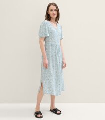 Женское платье Tom Tailor, белый/синий цена и информация | Платья | pigu.lt