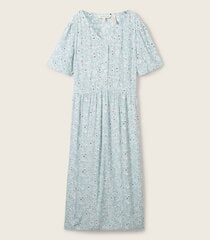 Женское платье Tom Tailor, белый/синий цена и информация | Платья | pigu.lt